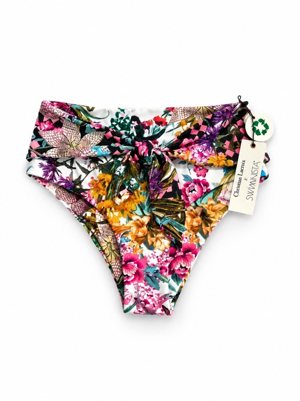 Floral High-Waist Bikini Bottom - NWT